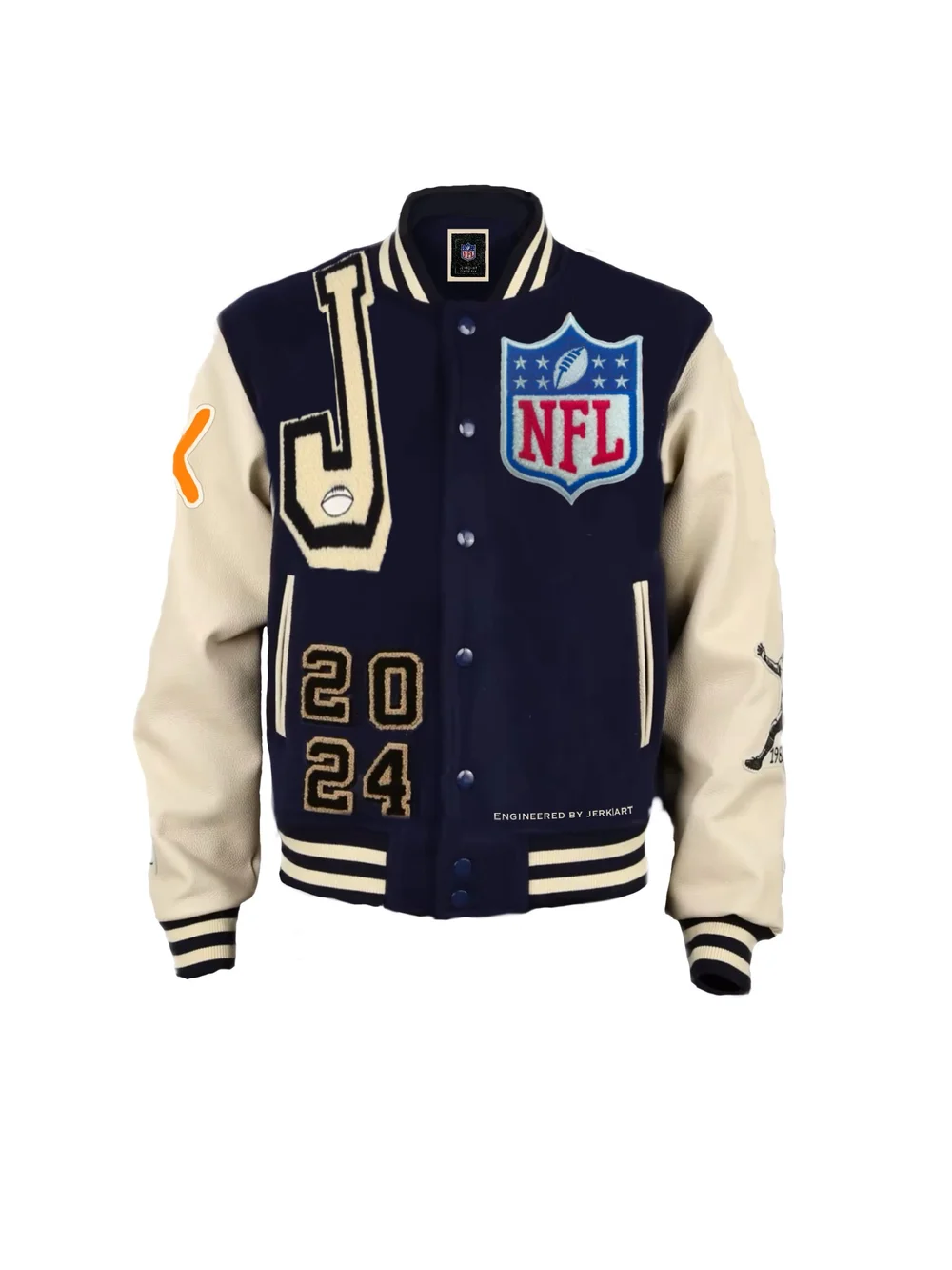 NFL x JERK ART “LIX Letterman Jacket” — J E R K | A R T